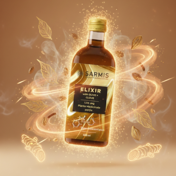 Elixir cu Măslin + Cuișoare – 500 ml