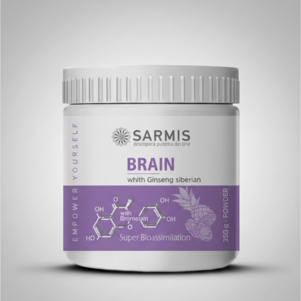 Brain cu Bromelaină – Pulbere 350 g