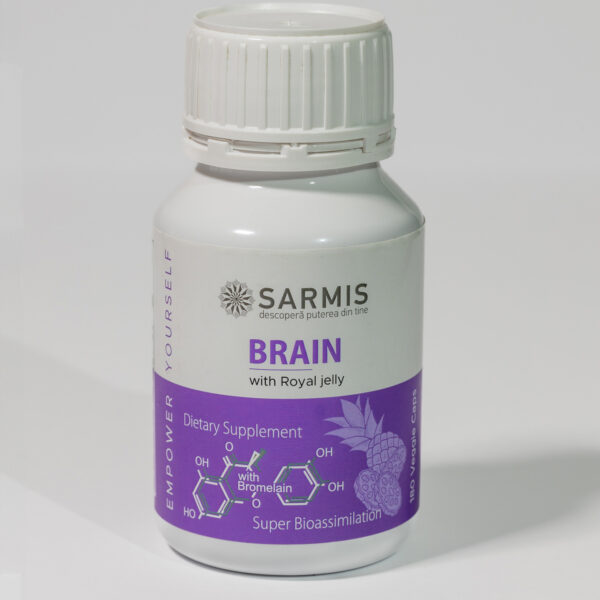 BRAIN cu Bromelaină - 180 cps veg